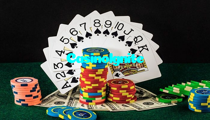 available types of CasinoIgnite bet including pre-match live express and system bets